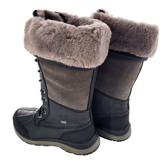 UGG 7 Adirondack Tall Boot III Fur Waterproof Sheepskin Leather Outdoor Shoes - Picture 16 of 16